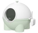 Maison De Toilette Pour Chat Design Boule Pp Vert Blanc