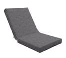 Lot De 2 Coussins Galettes De Chaise De Jardin Polyester Déperlant