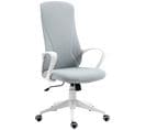 Fauteuil De Bureau Manager Ergonomique Inclinable Réglable Gris Clair