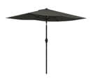 Parasol Inclinable De Jardin 3x2 m Alu. Polyester Anti Uv 50+