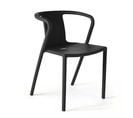 Fauteuil De Jardin Design En Plastique Noir