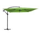 Parasol Déporté 3x3m Aluminium Vert