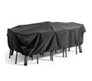 Housse De Table De Jardin Noire 240 X 130 Cm