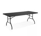 Table D'appoint Noire Pour Réception 200 Cm