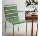 Palavas - Fauteuil En Métal Vert Cactus