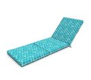 Coussin Pour Bain De Soleil Vert Et Blanc 186 X 60 X 5cm