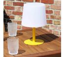 Mini Lampe Acier Jaune