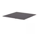 Plateau De Table Stratifié  60x60 Cm Ardoise Gris Foncé