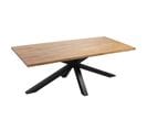 Table De Jardin En Bois D'acacia Et Aluminium - 240 x 95 x 75 cm