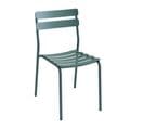 Chaise De Jardin En Aluminium Vert Foncé