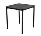 Table Carrée De Terrasse (70x70cm) Noire
