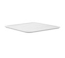 Plateau De Table 60x60 Cm En Aluminium Blanc
