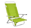 Fauteuil De Plage En Aluminium Maribel Vert