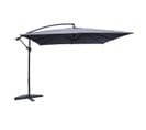 Parasol Carré 3x3m Gris Solenzara