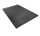 Receveur Spirit 3 - Découpable - 70x90x3cm - Résine - Anthracite - Bonde