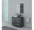 Meuble De Salle De Bain Milan Gris Taupe