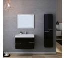 Meuble De Salle De Bain Calabro 800 Noir