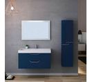 Meuble De Salle De Bain Calabro 1000 Bleu Saphir