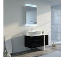 Meuble De Salle De Bain Scarlino 1000 Noir