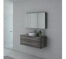 Meuble De Salle De Bain Terranova 1200 Chêne Gris