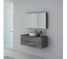 Meuble De Salle De Bain Terranova 1200 Gris Taupe