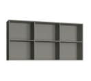 Sur-meuble 6 Niches De Rangements Pour Lit Escamotable Horizontal 90 X 200 Cm Hauteur 106 Cm