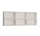 Sur-meuble 6 Niches De Rangements Pour Lit Escamotable Horizontal 90 X 200 Cm Hauteur 106 Cm