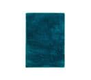 Tapis En Polyester Moelleux Calypso Bleu Pétrole 60x110