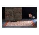 Tapis Scandinave Orange Plat En Coton Einar Orange 160x230