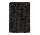 Tapis De Salle De Bain Doux Longues Mèches Idris Graphite 67x110