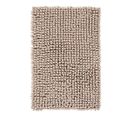 Tapis De Salle De Bain Doux Longues Mèches Idris Taupe 40x60