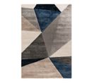 Tapis Graphique Design Rectangle Emy Bleu 240x330