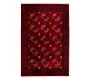 Tapis Rouge Style Oriental Poils Ras Tosca Rouge 100x300