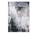 Tapis Gris Lavable En Machine Abstrait Design Malone Gris 200x290