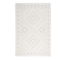 Tapis Design Effet 3d Crème Graphique Cheyenne Crème 80x150