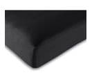 Drap Housse 57 Fils/cm² - Noir - 90 X 190 Cm