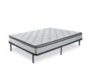 Ensemble Universel Sampur : Sommier + Matelas mousse accueil mémoire de forme - 140 x 190 cm