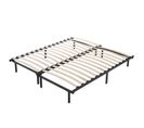 Sommier Extensible 90-180 x 200 cm - Sommier Peigne - Lattes Flexibles et résistantes