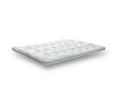 Surmatelas Wave 160 x 200 cm - Microfibre - 4 sangles de maintien