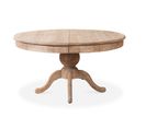 Table Ronde Extensible En Bois Massif Sidonie Bois Naturel