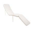 Coussin Pour Chaise Longue Coton Blanc - Myrtle