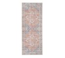 Tapis De Couloir 80x200cm Avec Motifs Orange Et Bleu - Colaba