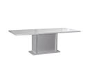 Table Allongeable 180-225cm Laquée Blanche Et Leds - Dayton White