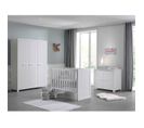 Pack Lit Bébé 60x120cm + Commode + Armoire 3p - Gaston