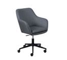 Fauteuil De Bureau Sur Roulettes Tissu Gris - Valka