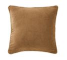 Coussin Déhoussable 45x45cm Velours De Coton Coloris Camel - Harris