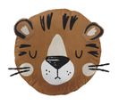 Coussin Déhoussable 30 cm Coton Motif Tigre - Derek