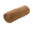 Drap Housse 90x190cm Gaze De Coton Camel - Ourea