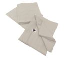 Lot De 3 Serviettes 40x40cm Gaze De Coton Pampa - Ourea