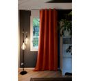 Rideau Thermique Occultant 140x280cm Coloris Terracotta - Keeper